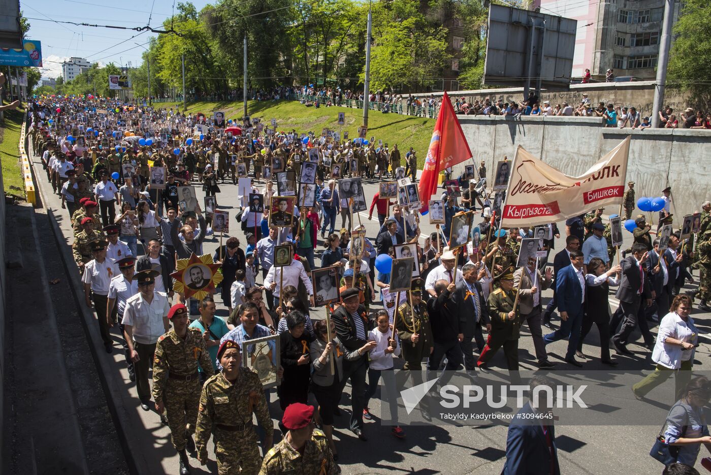 Immortal Regiment march abroad