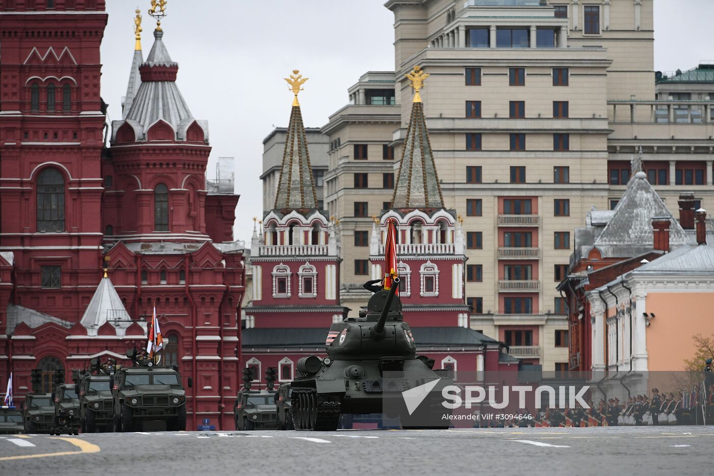 Military parade marking 72nd anniversary of Victory in 1941-45 Great Patriotic War