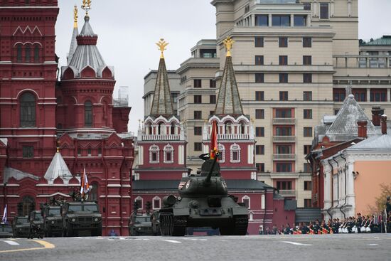 Military parade marking 72nd anniversary of Victory in 1941-45 Great Patriotic War