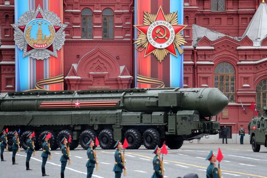 Military parade marking 72nd anniversary of Victory in 1941-45 Great Patriotic War