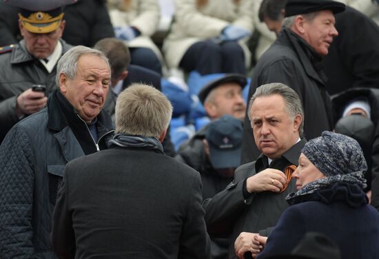 Military parade marking 72nd anniversary of Victory in 1941-45 Great Patriotic War