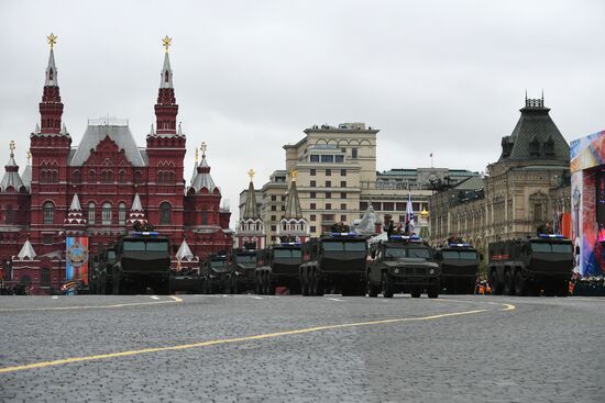 Military parade marking 72nd anniversary of Victory in 1941-45 Great Patriotic War