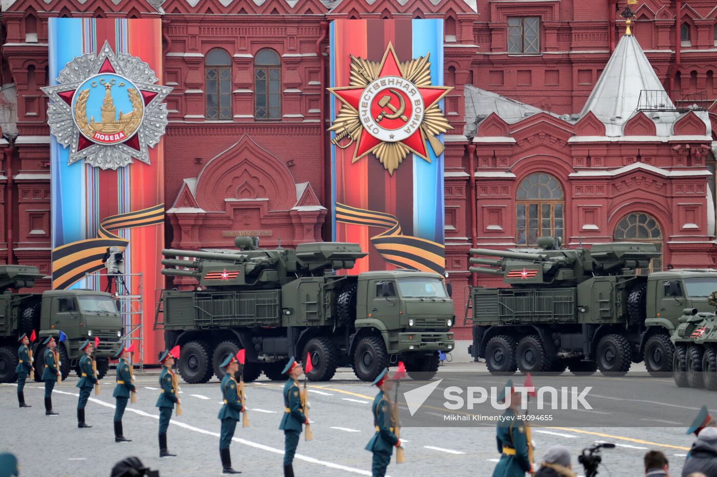 Military parade marking 72nd anniversary of Victory in 1941-45 Great Patriotic War