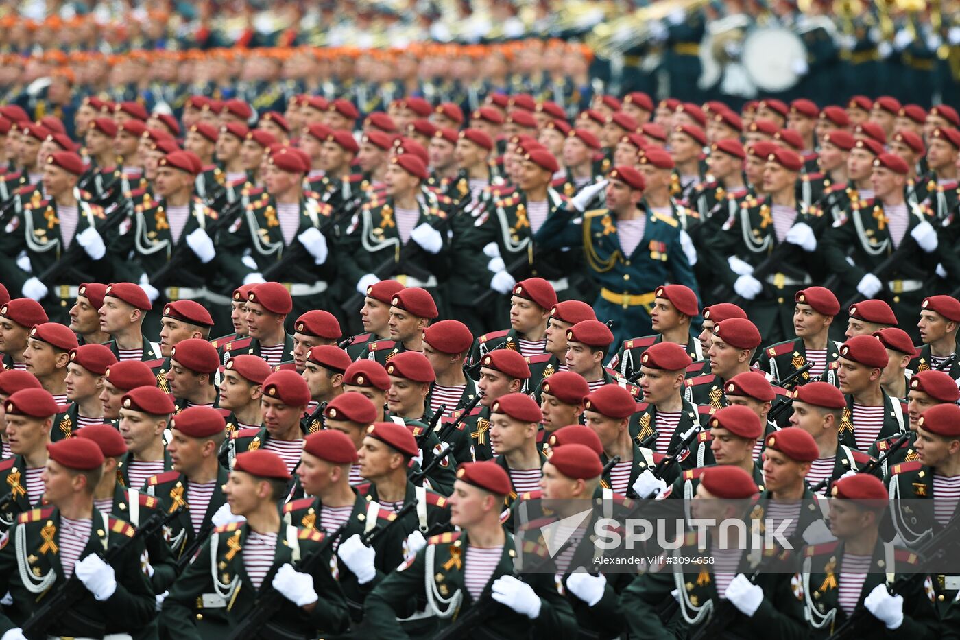 Military parade marking 72nd anniversary of Victory in 1941-45 Great Patriotic War