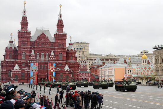 Military parade marking 72nd anniversary of Victory in 1941-45 Great Patriotic War