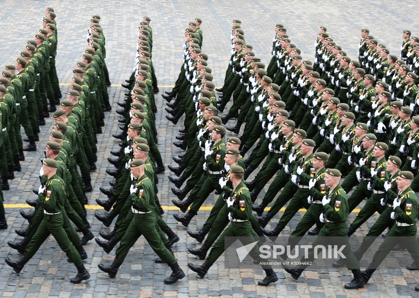 Military parade marking 72nd anniversary of Victory in 1941-45 Great Patriotic War