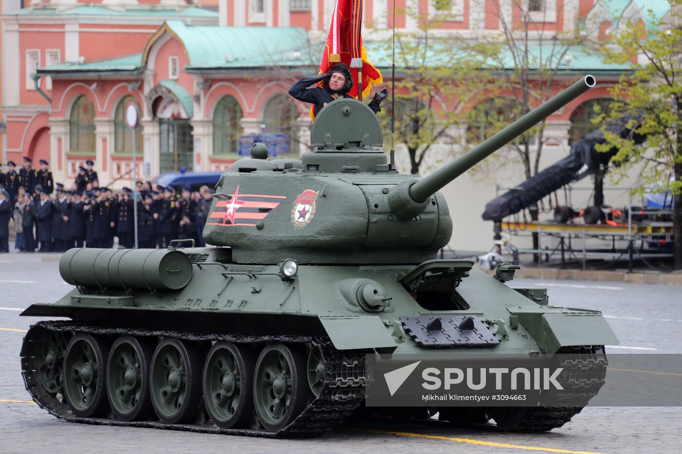 Military parade marking 72nd anniversary of Victory in 1941-45 Great Patriotic War