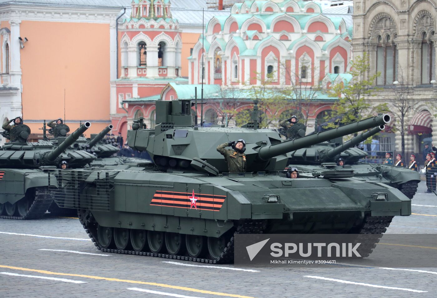 Military parade marking 72nd anniversary of Victory in 1941-45 Great Patriotic War