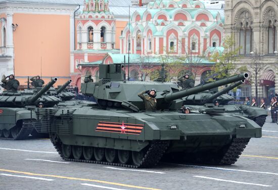 Military parade marking 72nd anniversary of Victory in 1941-45 Great Patriotic War