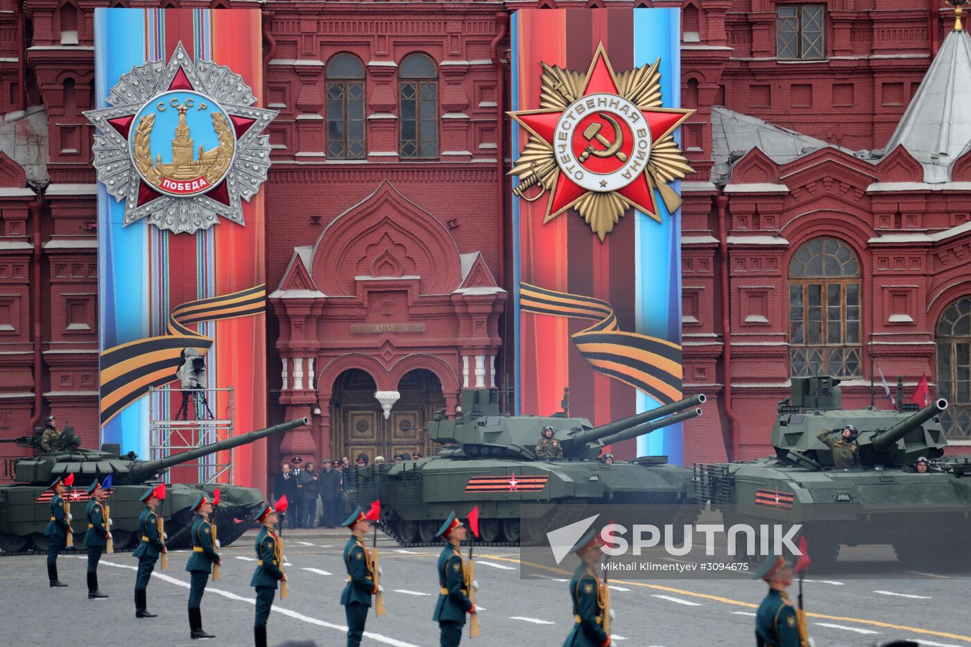 Military parade marking 72nd anniversary of Victory in 1941-45 Great Patriotic War