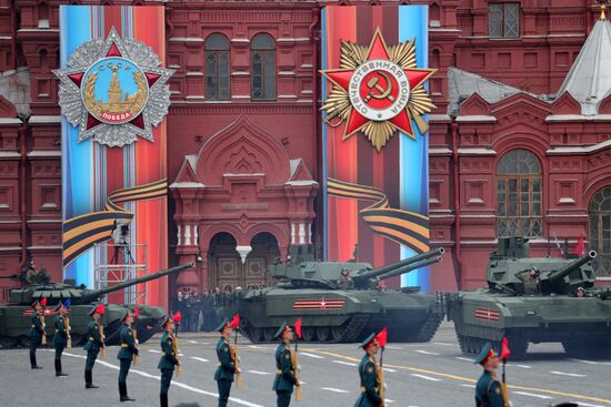Military parade marking 72nd anniversary of Victory in 1941-45 Great Patriotic War