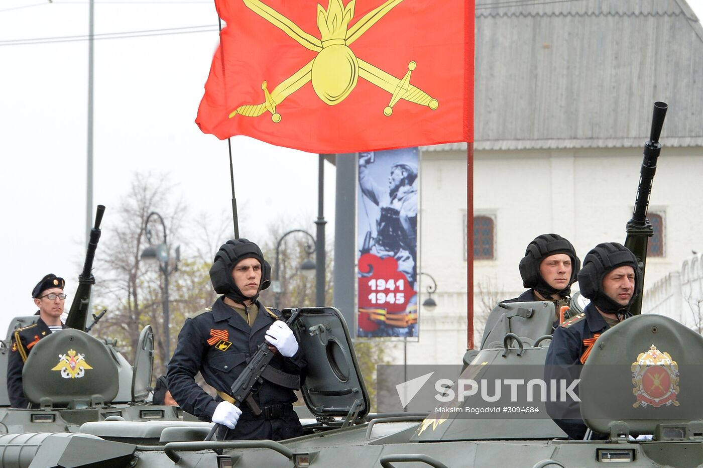 Victory Day celebrations in Russian cities