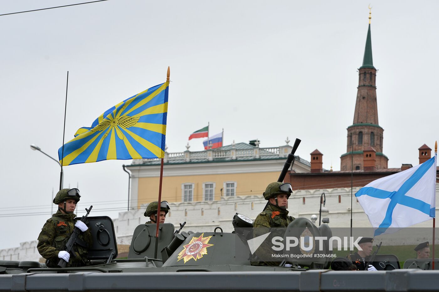 Victory Day celebrations in Russian cities