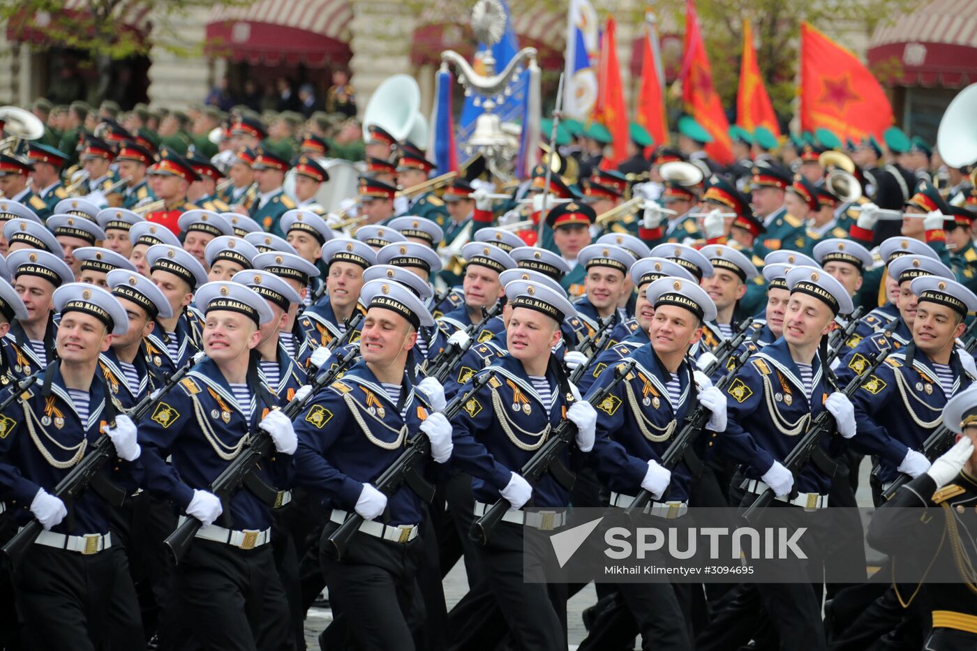 Military parade marking 72nd anniversary of Victory in 1941-45 Great Patriotic War