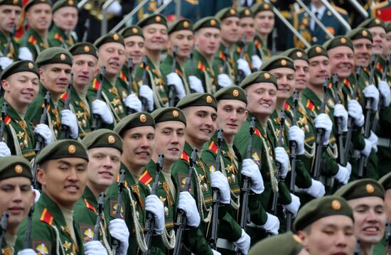 Military parade marking 72nd anniversary of Victory in 1941-45 Great Patriotic War