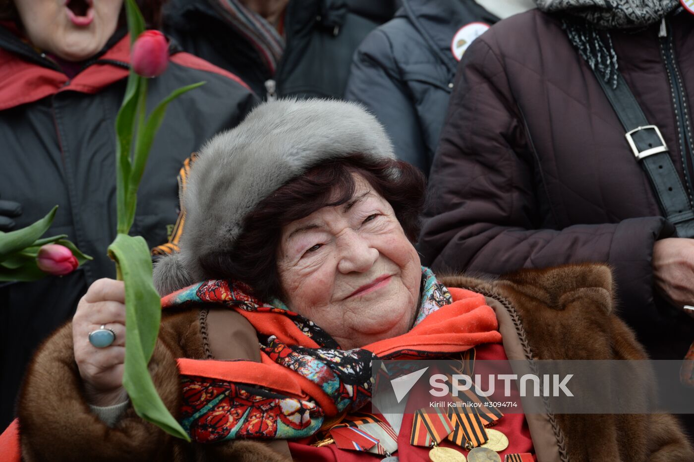 Victory Day celebration in Moscow