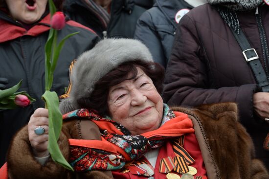 Victory Day celebration in Moscow