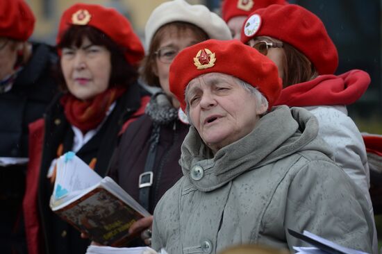 Victory Day celebration in Moscow