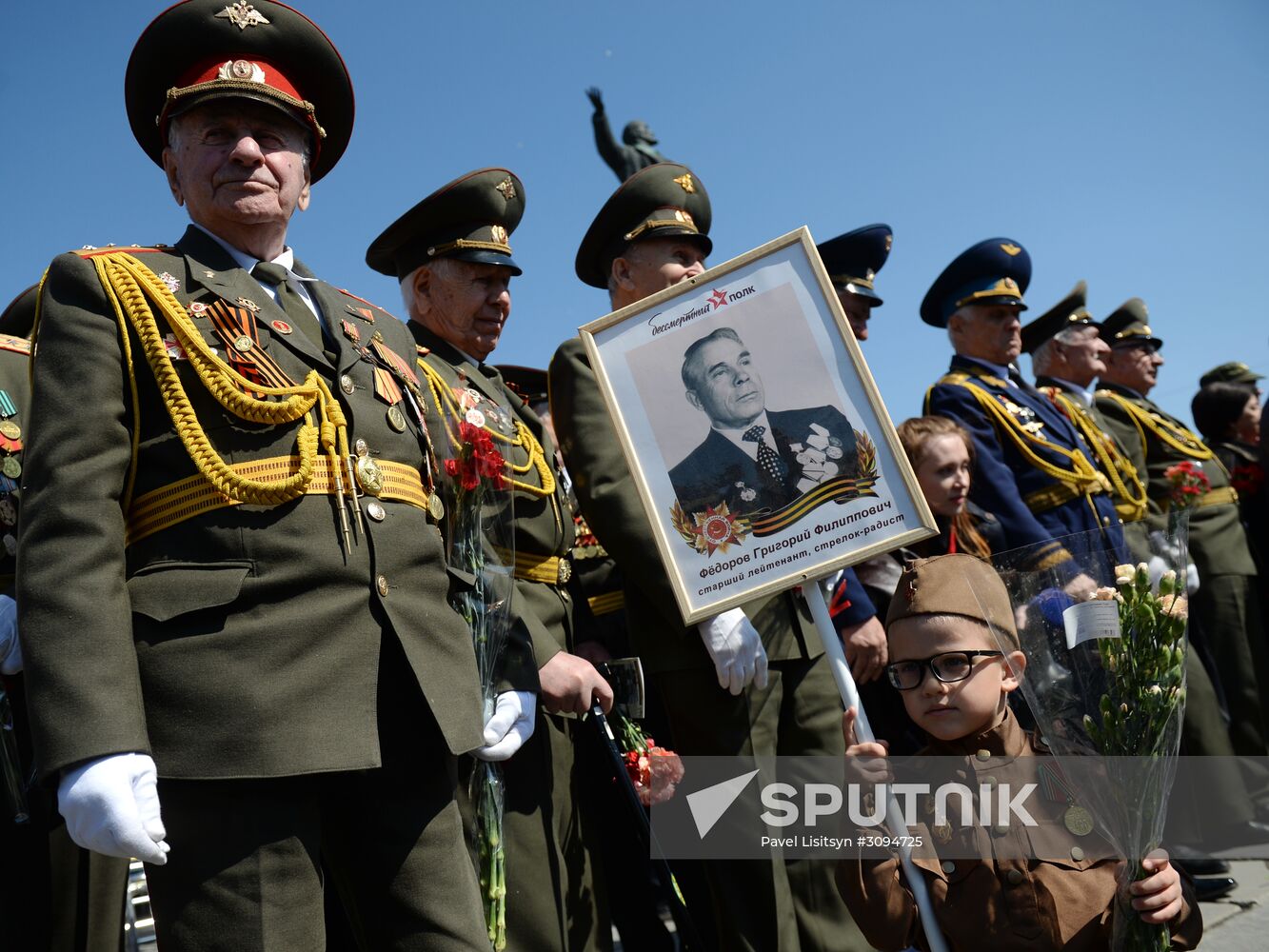 Immortal Regiment march in Russian cities