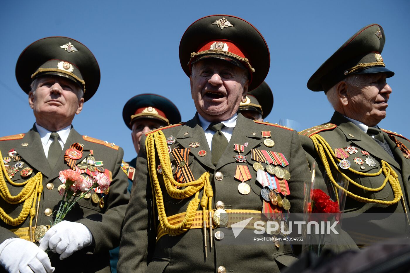 Immortal Regiment march in Russian cities