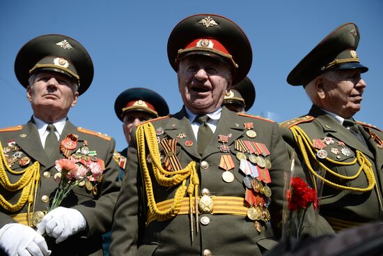 Immortal Regiment march in Russian cities