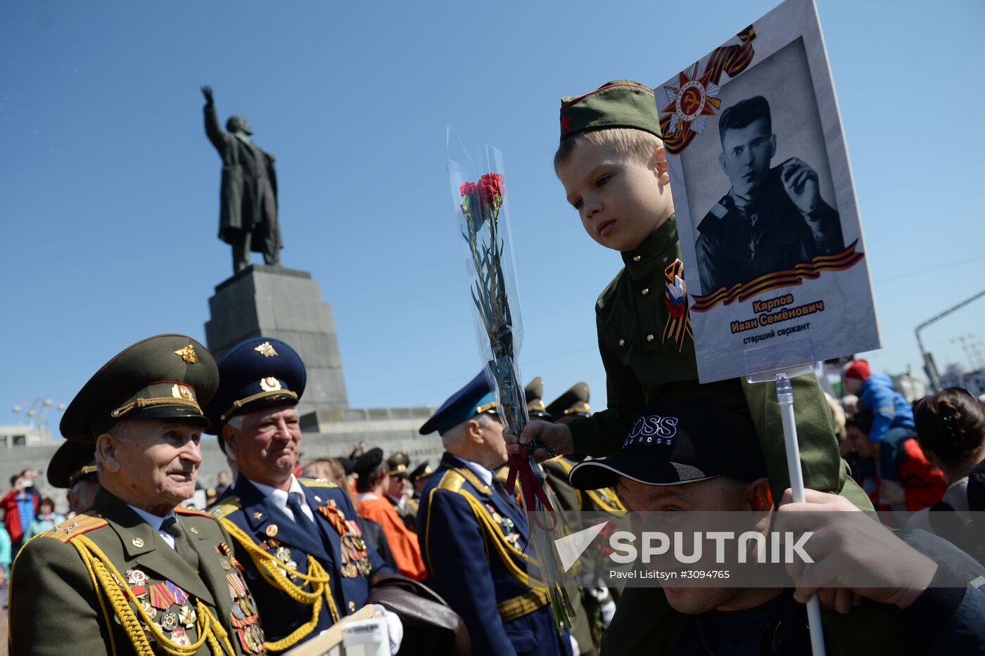 Immortal Regiment march in Russian cities