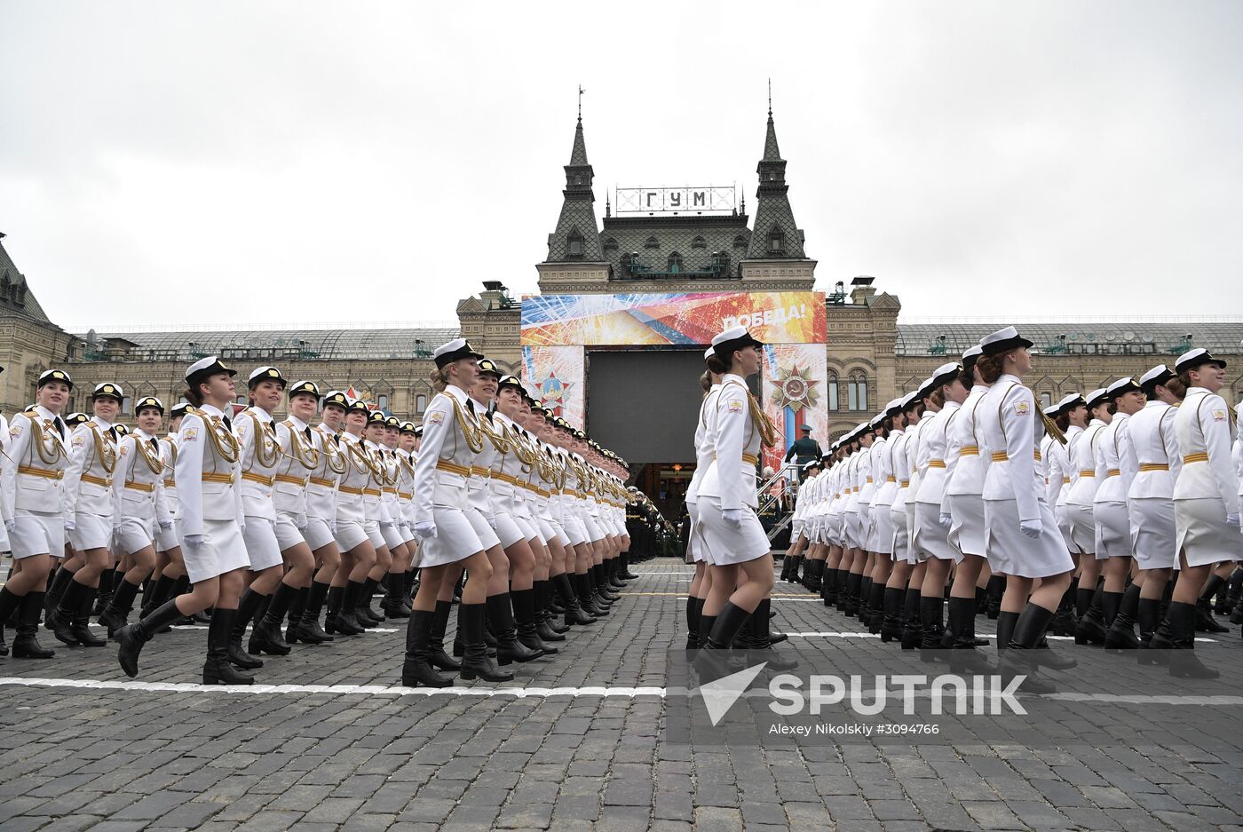 Military parade marking 72nd anniversary of Victory in 1941-45 Great Patriotic War