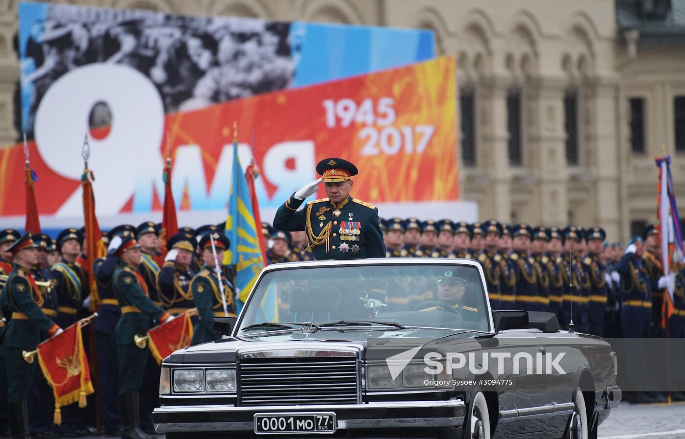 Military parade marking 72nd anniversary of Victory in 1941-45 Great Patriotic War