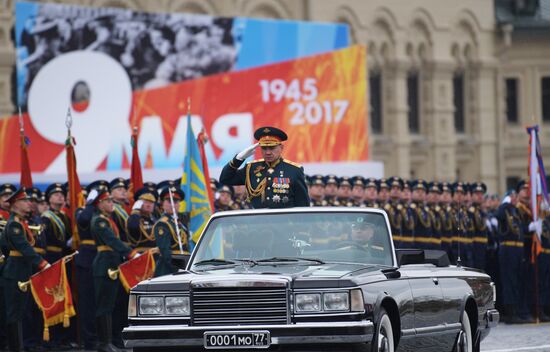Military parade marking 72nd anniversary of Victory in 1941-45 Great Patriotic War