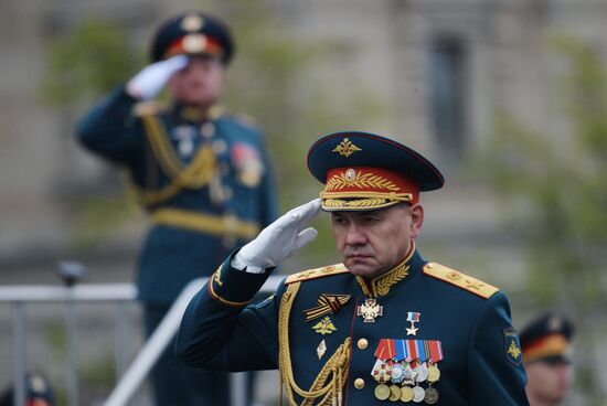 Military parade marking 72nd anniversary of Victory in 1941-45 Great Patriotic War