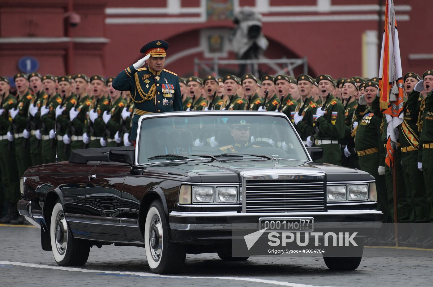 Military parade marking 72nd anniversary of Victory in 1941-45 Great Patriotic War