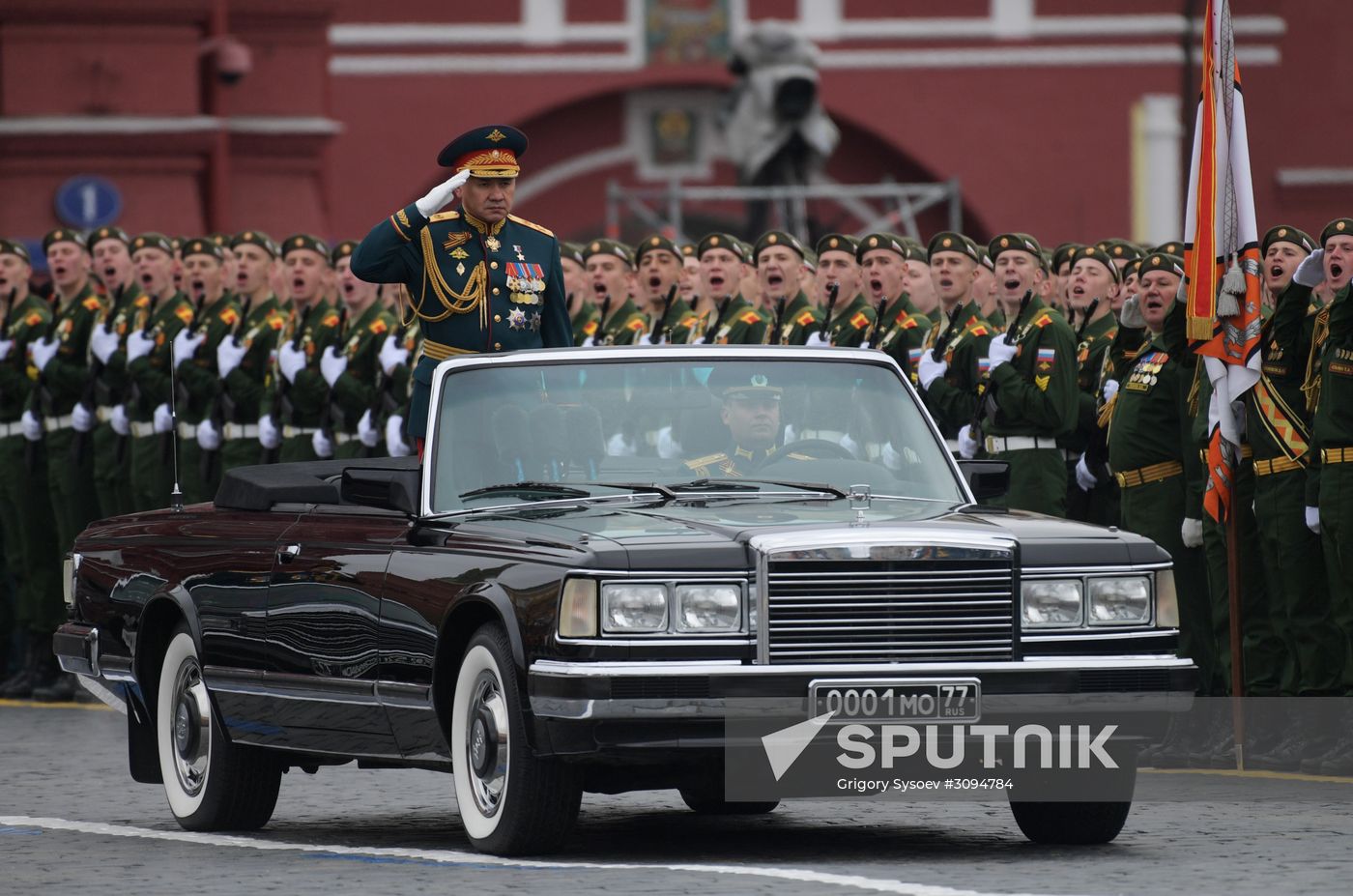 Military parade marking 72nd anniversary of Victory in 1941-45 Great Patriotic War