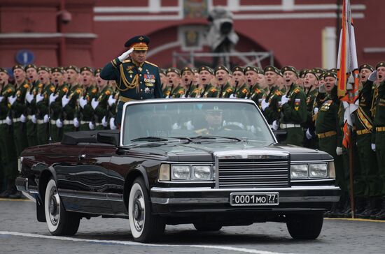 Military parade marking 72nd anniversary of Victory in 1941-45 Great Patriotic War