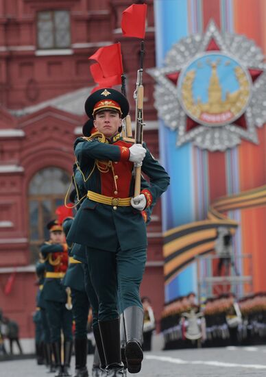 Military parade marking 72nd anniversary of Victory in 1941-45 Great Patriotic War