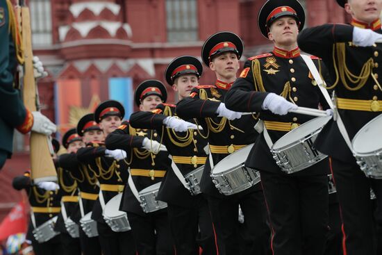 Military parade marking 72nd anniversary of Victory in 1941-45 Great Patriotic War