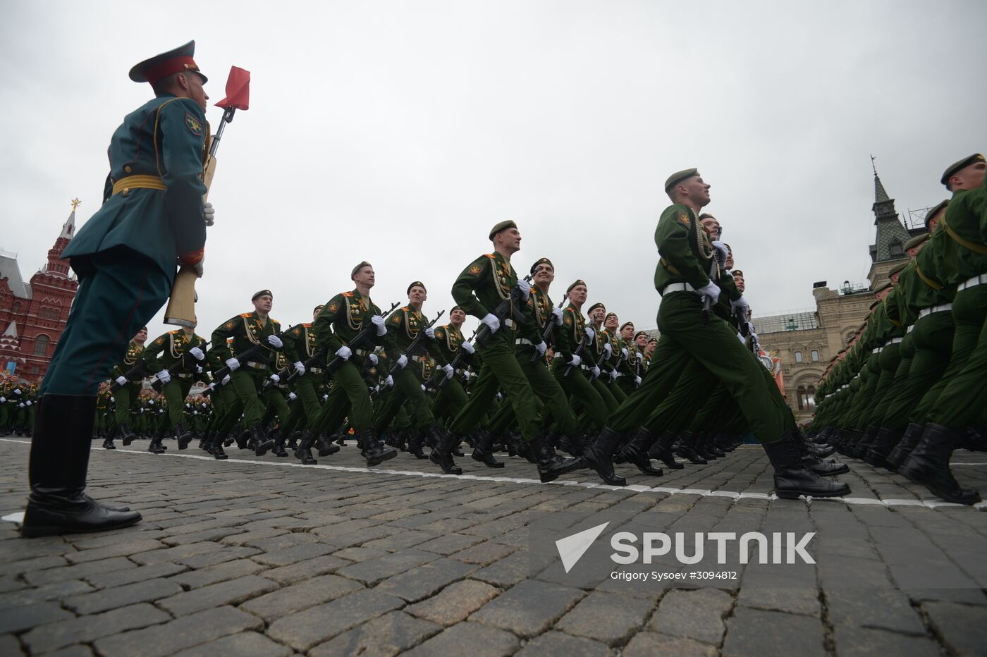 Military parade marking 72nd anniversary of Victory in 1941-45 Great Patriotic War