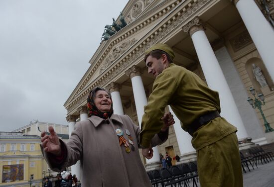 Victory Day celebration in Moscow