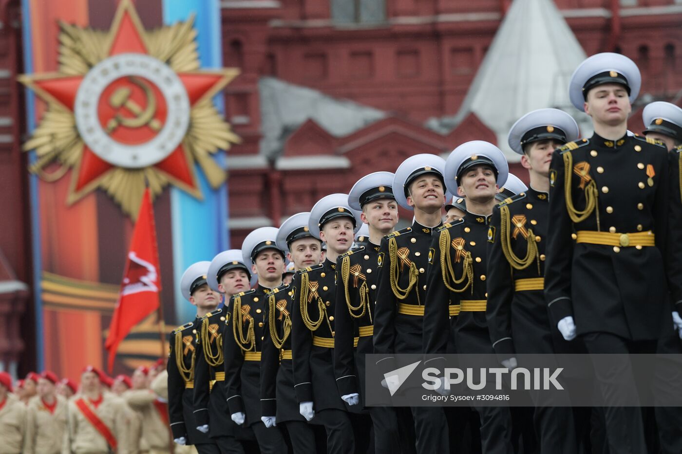 Military parade marking 72nd anniversary of Victory in 1941-45 Great Patriotic War