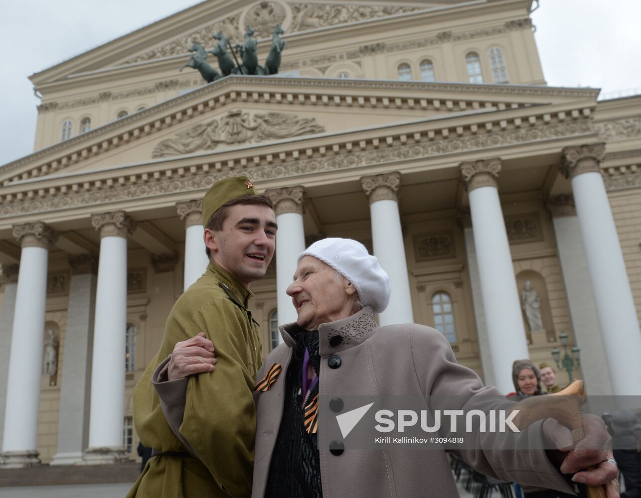 Victory Day celebration in Moscow
