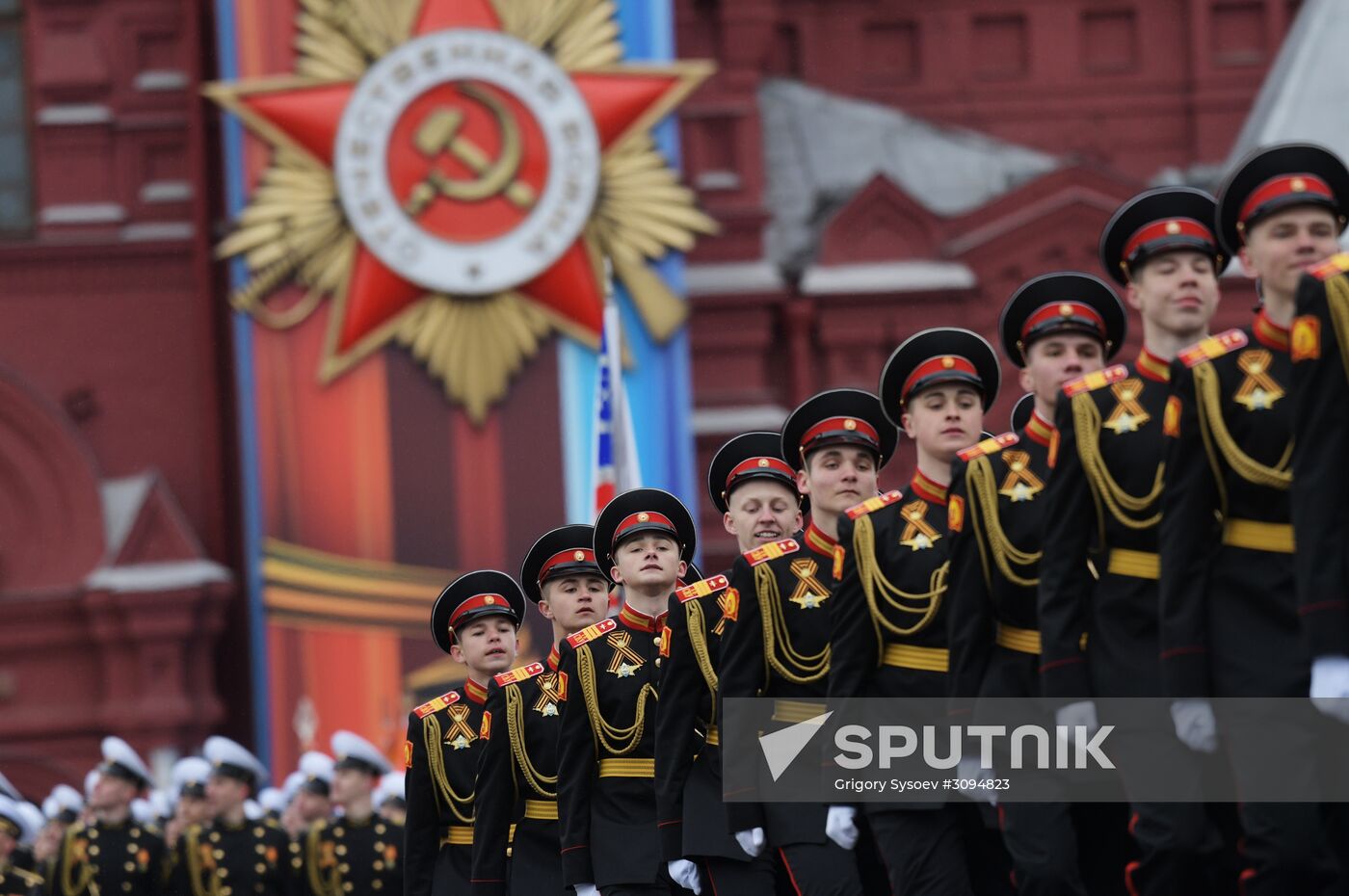 Military parade marking 72nd anniversary of Victory in 1941-45 Great Patriotic War