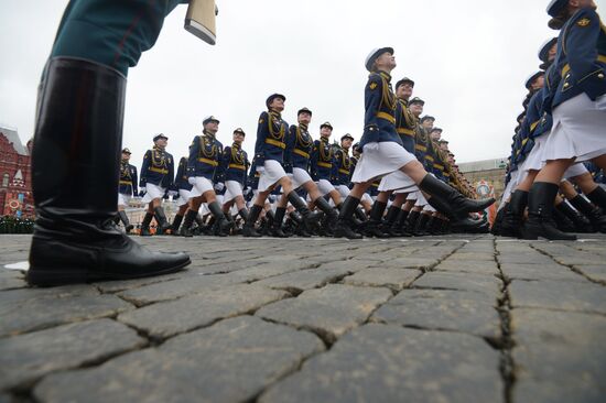 Military parade marking 72nd anniversary of Victory in 1941-45 Great Patriotic War