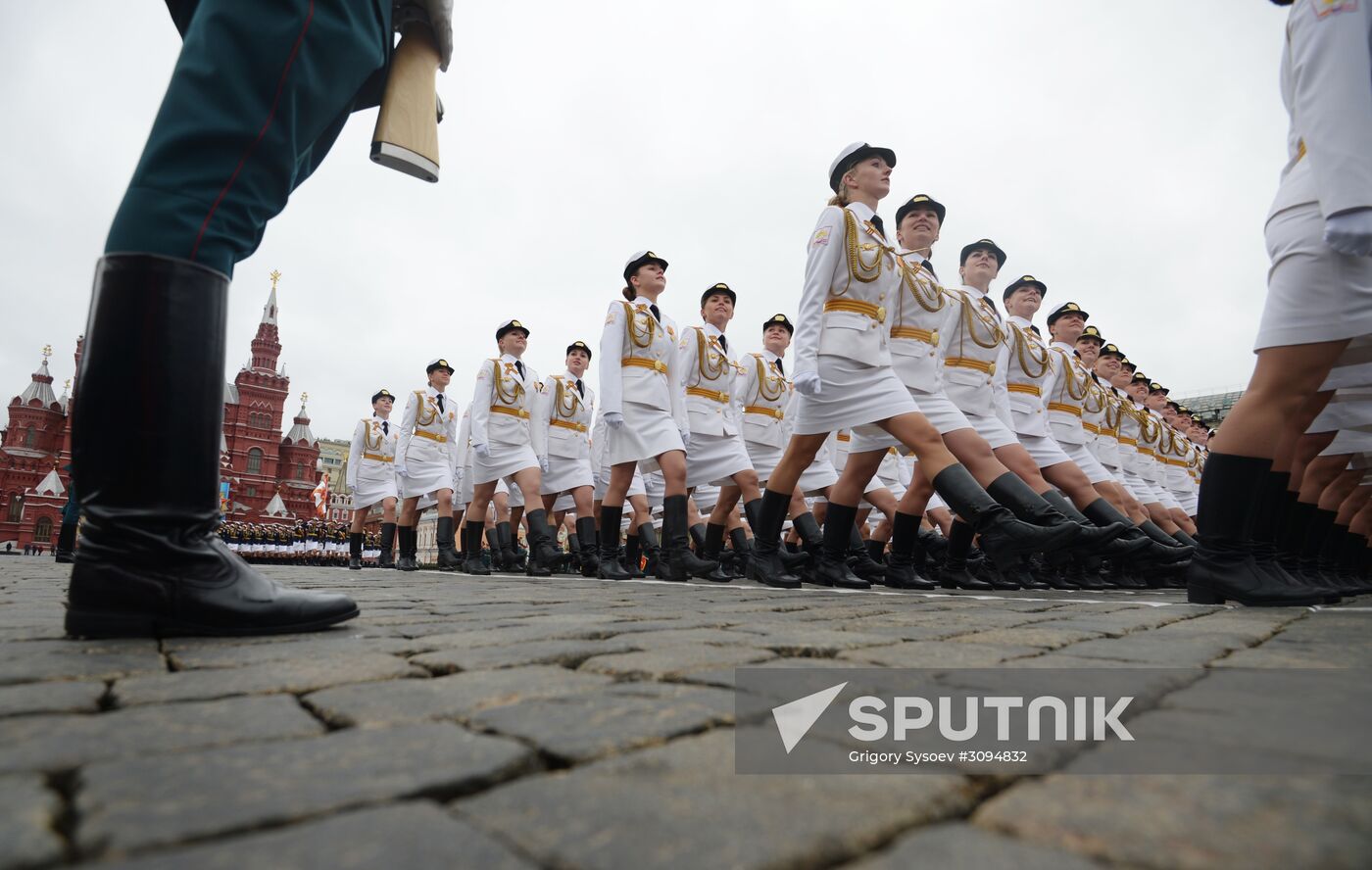 Military parade marking 72nd anniversary of Victory in 1941-45 Great Patriotic War