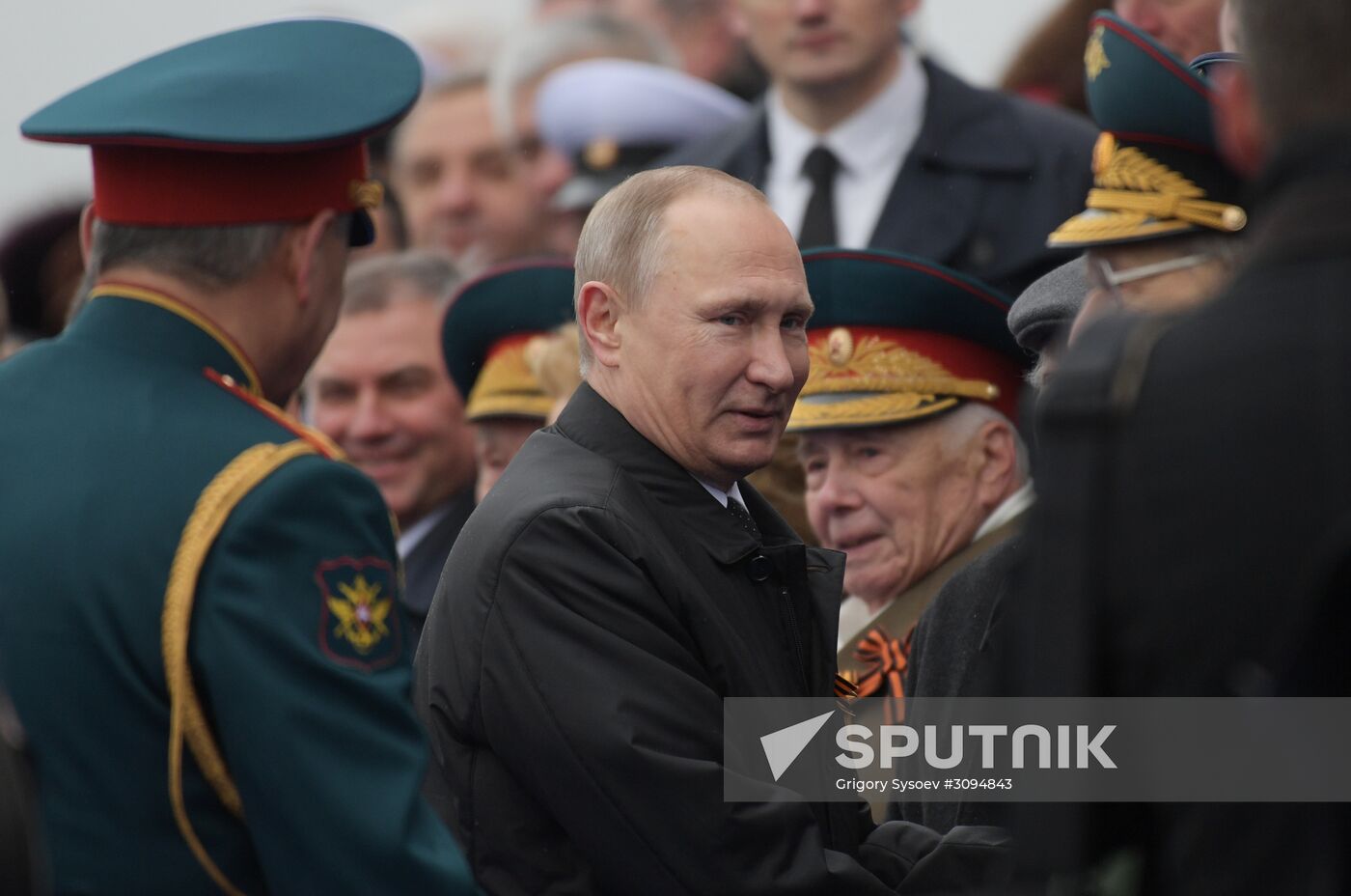 President Putin, Prime Minister Medvedev attend military parade on 72nd anniversary of victory in Great Patriotic War
