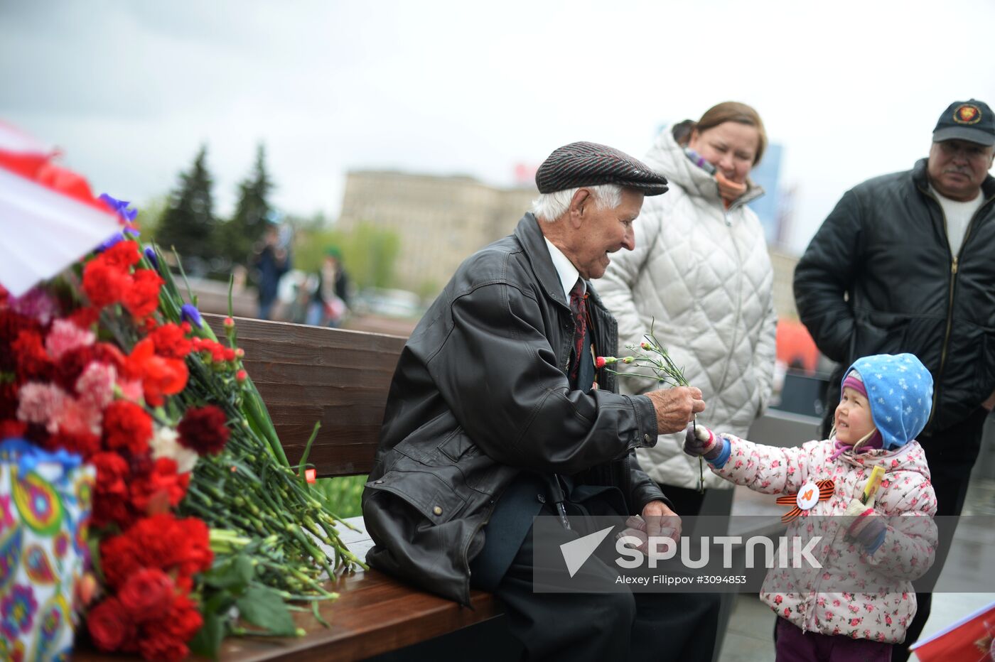 Victory Day celebration in Moscow
