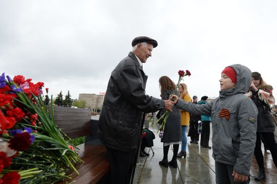 Victory Day celebration in Moscow