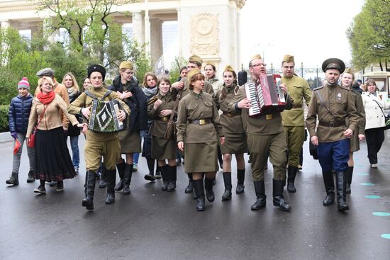 Victory Day celebration in Moscow