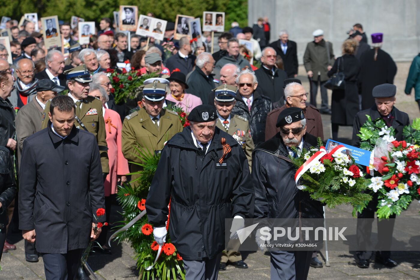 Immortal Regiment march in Europe