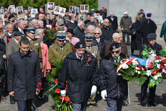 Immortal Regiment march in Europe