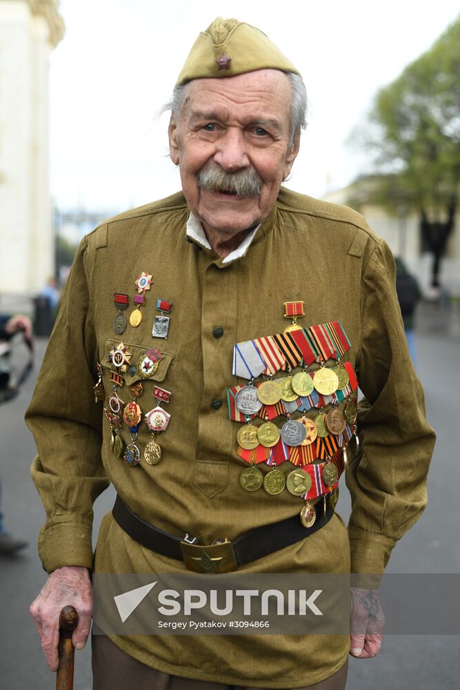 Victory Day celebration in Moscow