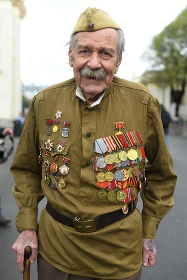 Victory Day celebration in Moscow